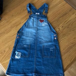 Justice Brand Overalls.